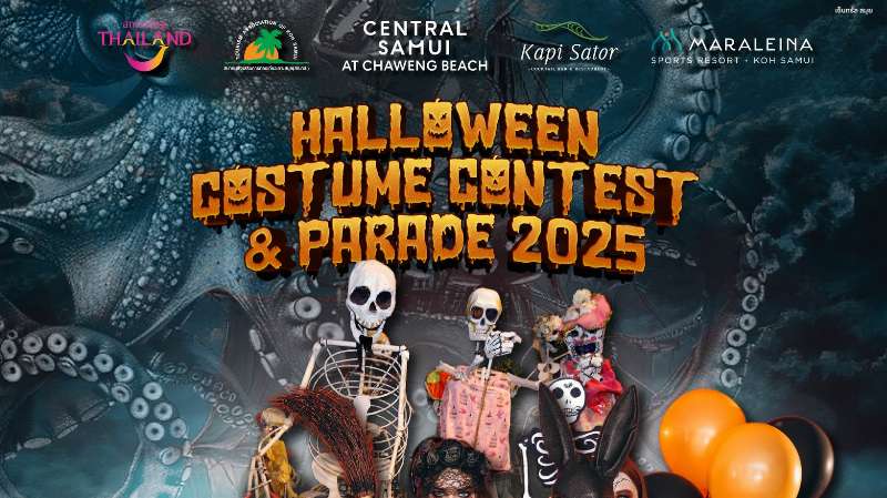 Halloween Costume & Parade 2025 at Central Samui