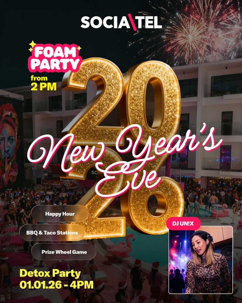 New Year's Eve Foam Party