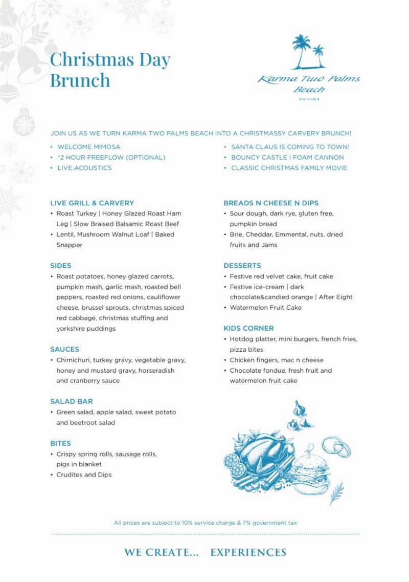 Christmas Day Brunch