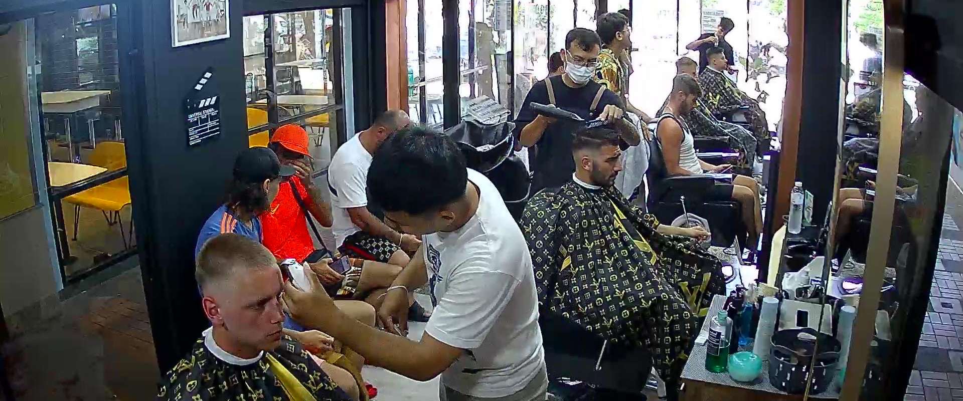 Barbershop Haircut & Shave