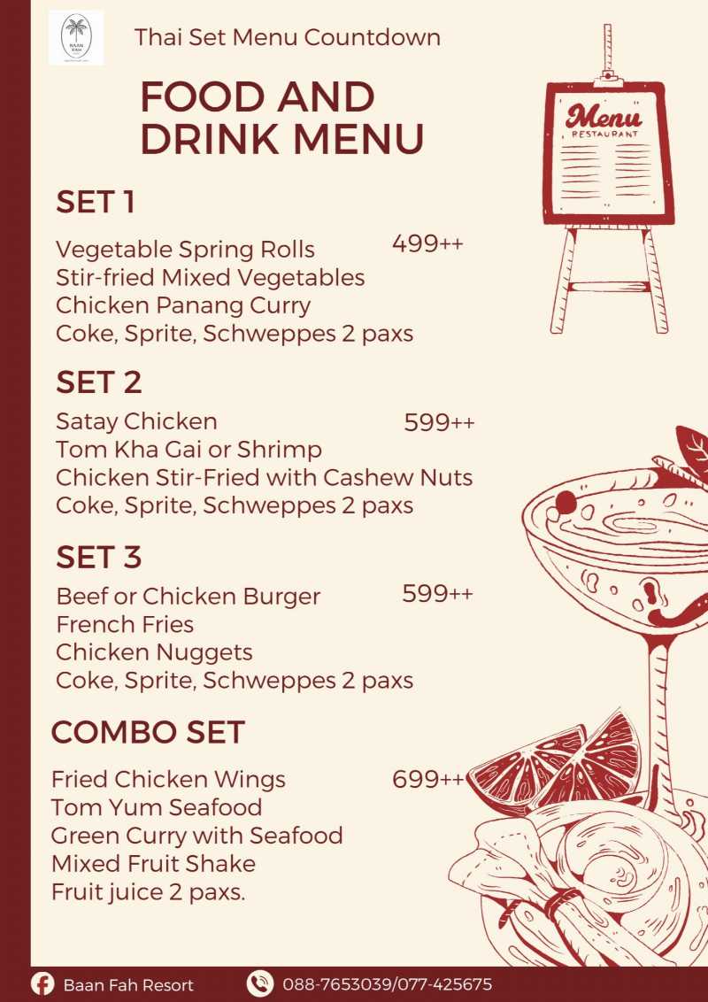 New Year's Eve Set Dinner