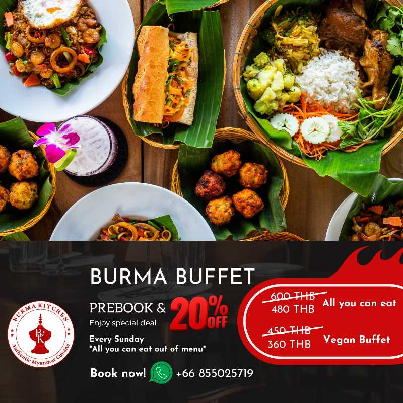 All-You-Can-Eat Burma Buffet