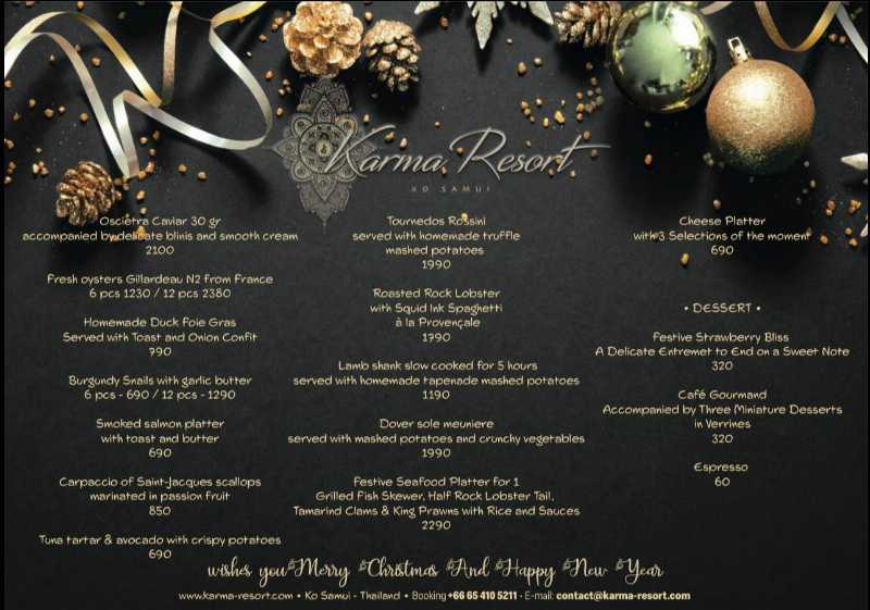 Christmas & New Year's Eve