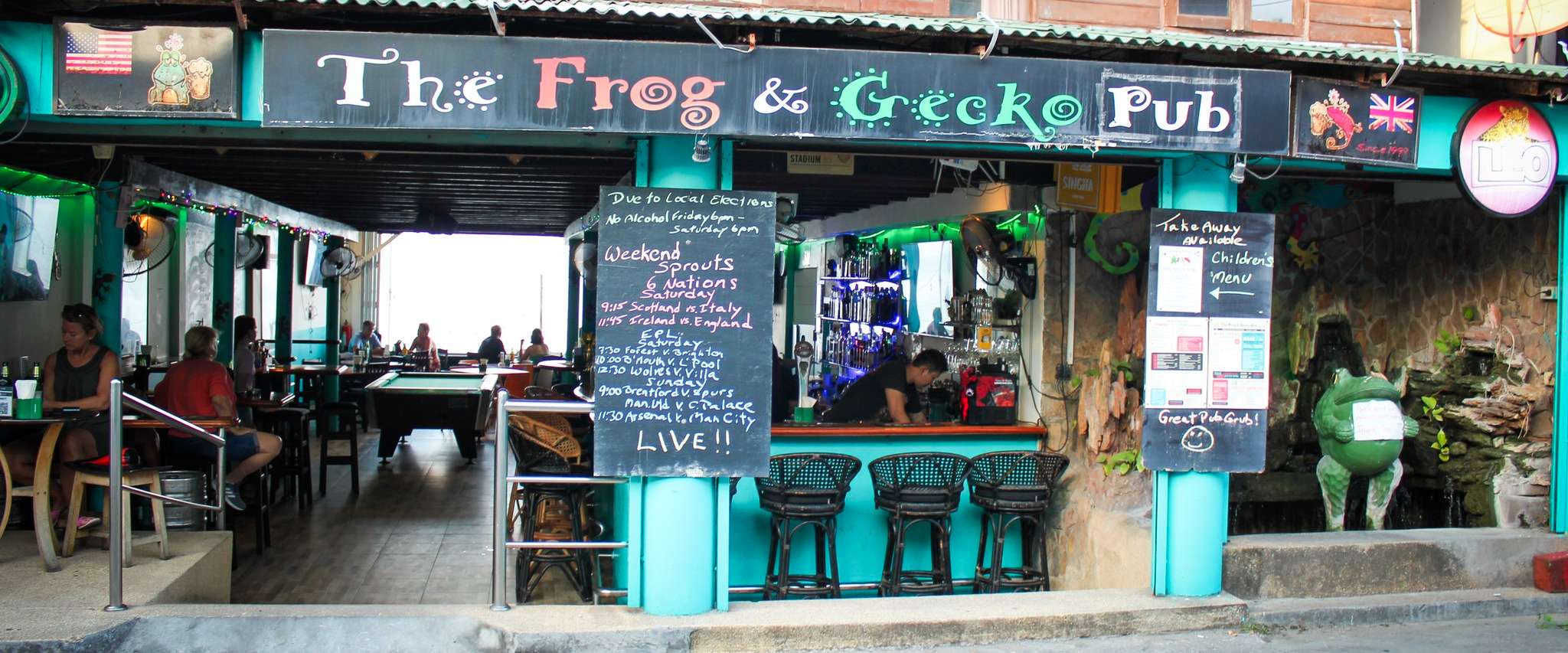 The Frog & Gecko Pub