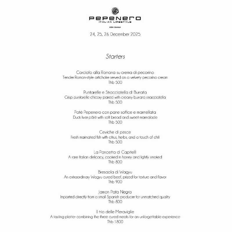 Christmas @ Pepenero