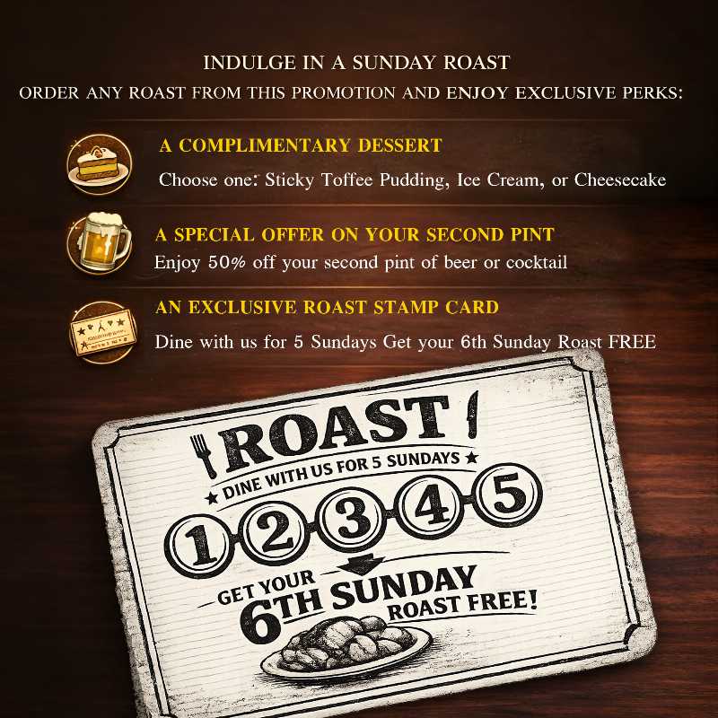 Sunday Roast Club Exclusives