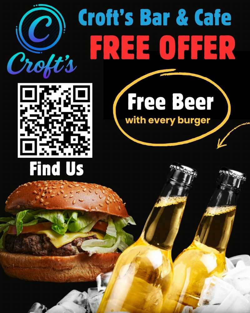 Free Beer with every burger