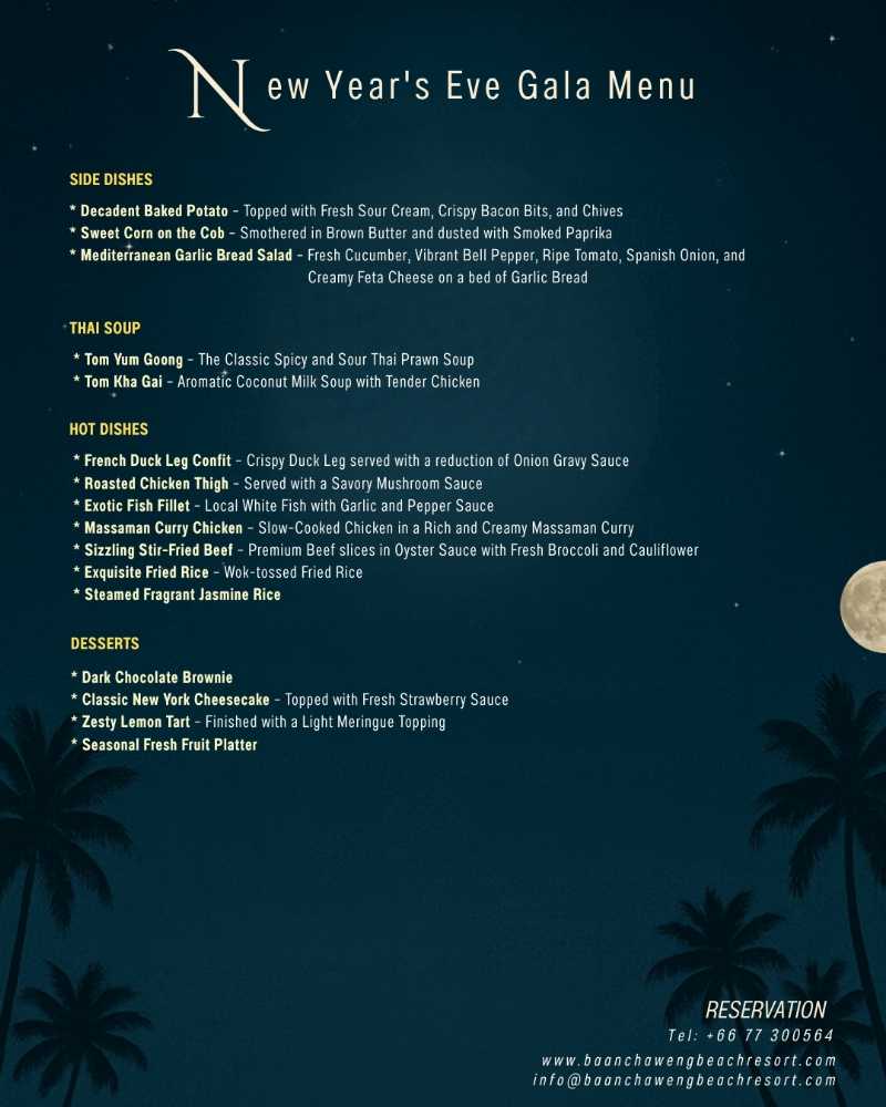 A Moonlit New Year's Eve Gala