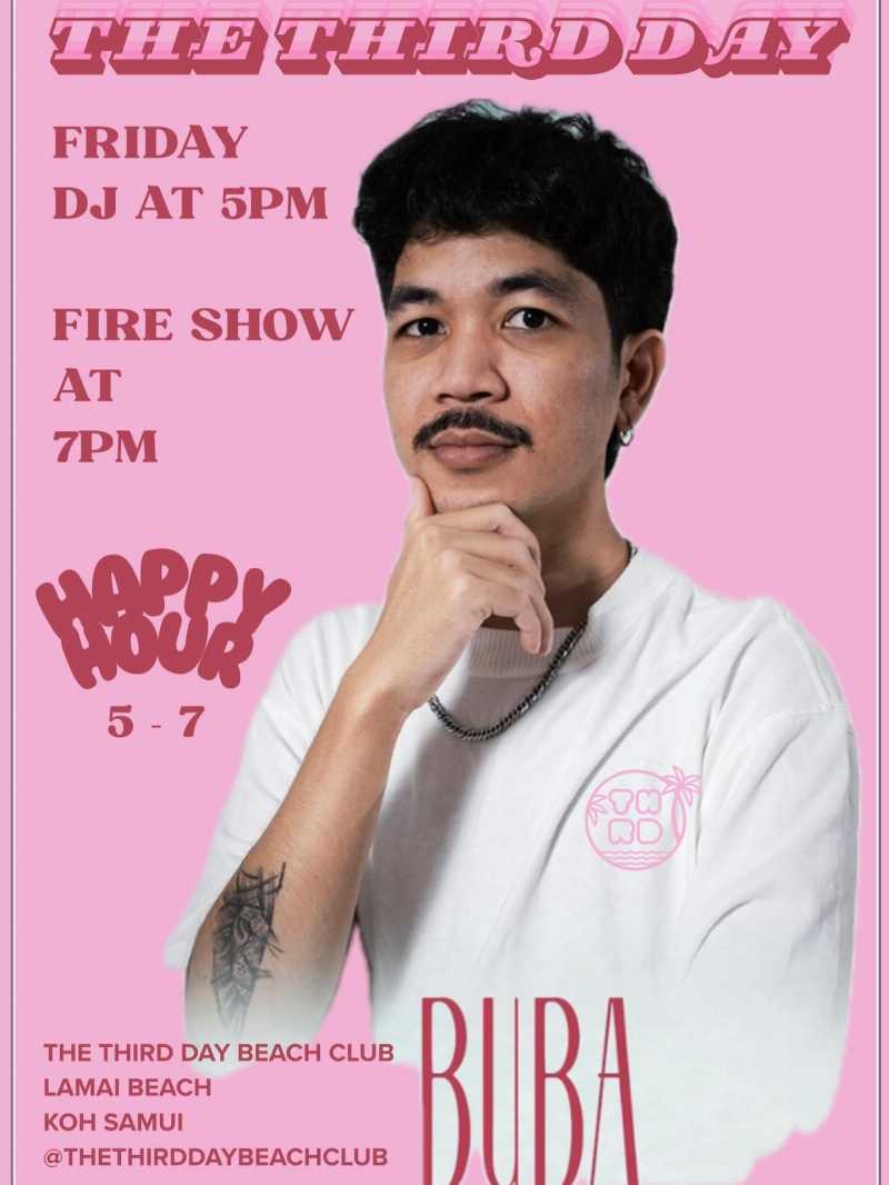 Friday DJ & Fire Show