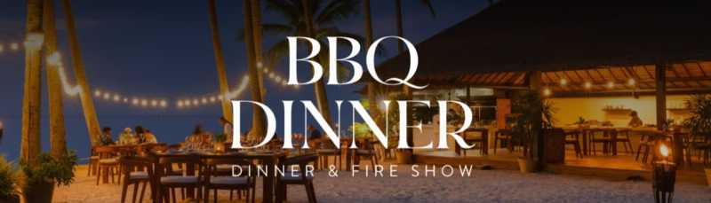 BBQ Dinner & Fire Show