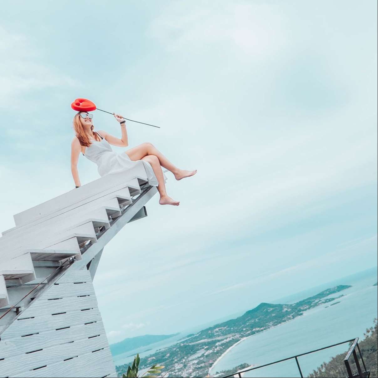 Heart Shape Mountain Seaview