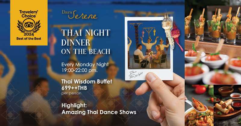 Thai Night on the beach