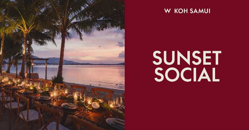 SUNSET SOCIAL BEACH BBQ POP-UP