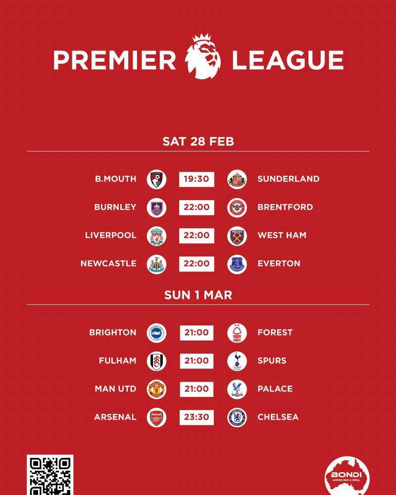 Premier League Live Screening