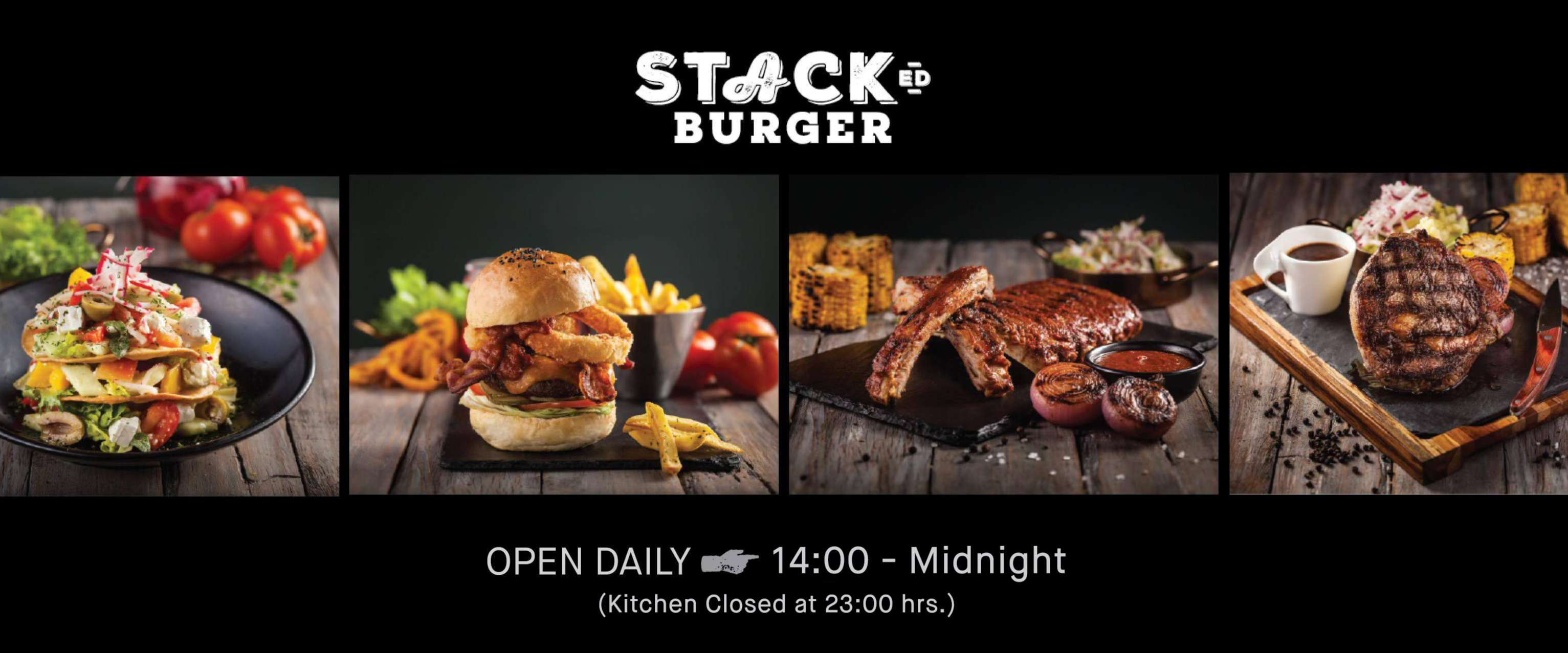 Stacked Burger by OZO