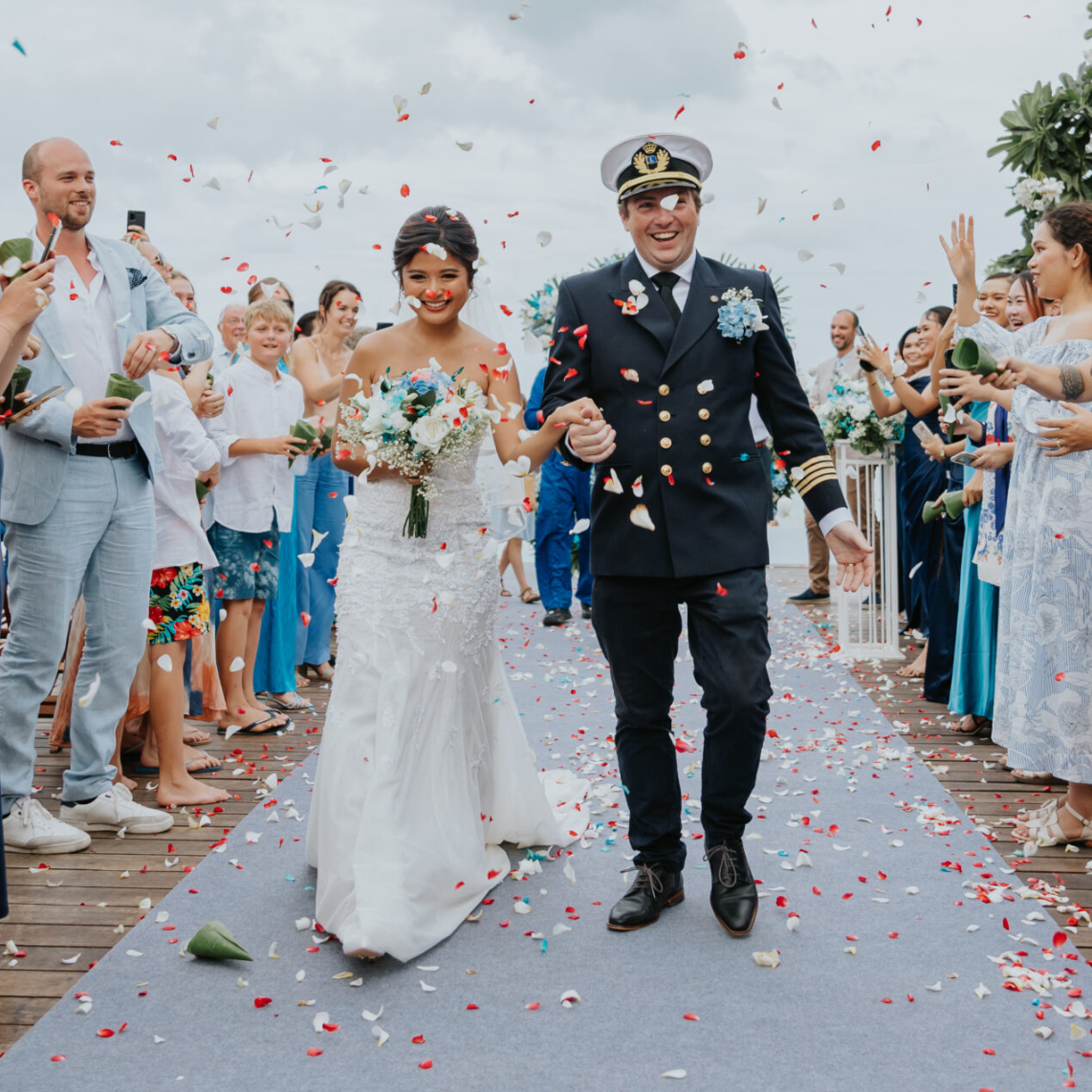 Banana Fan Sea Wedding