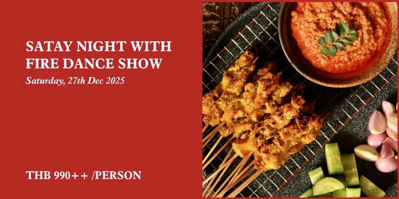 Satay Night with Fire Dance Show