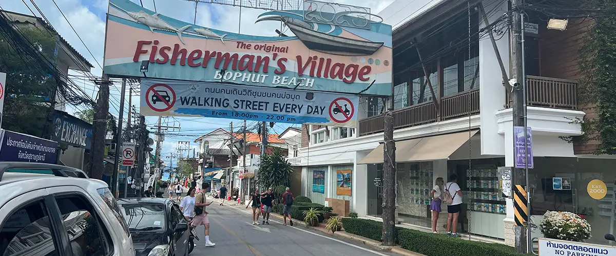 Samui Walking Street - Fisherman's Village