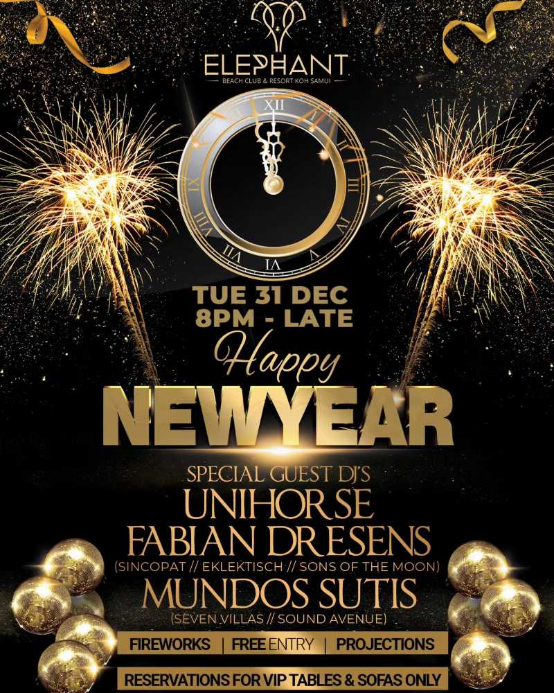 New Year's Eve at Elephant Beach Club